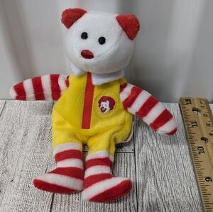 Ty Plush Clown with Red and Yellow Outfit